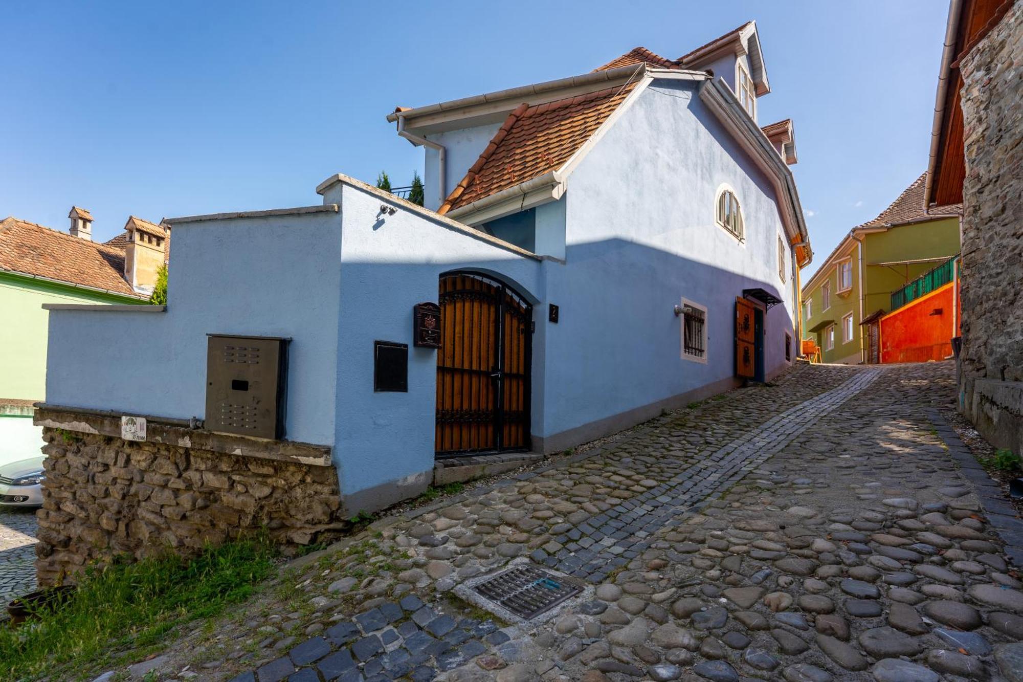 شقة Casa Albastra By Casa Otto سيفِسوارا المظهر الخارجي الصورة